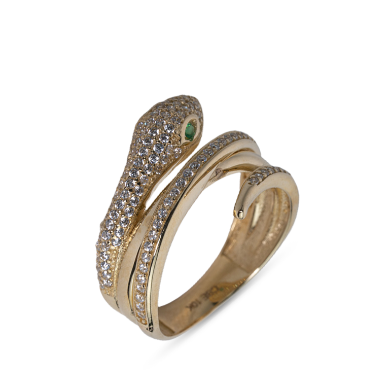 Serpentine Modern Ring