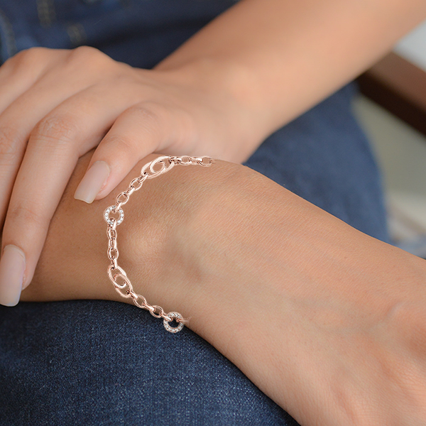 Simply Rose Gold Bracelet