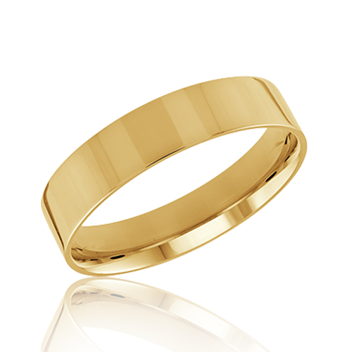 "Comfort Fit" Unisex Wedding Band 5mm