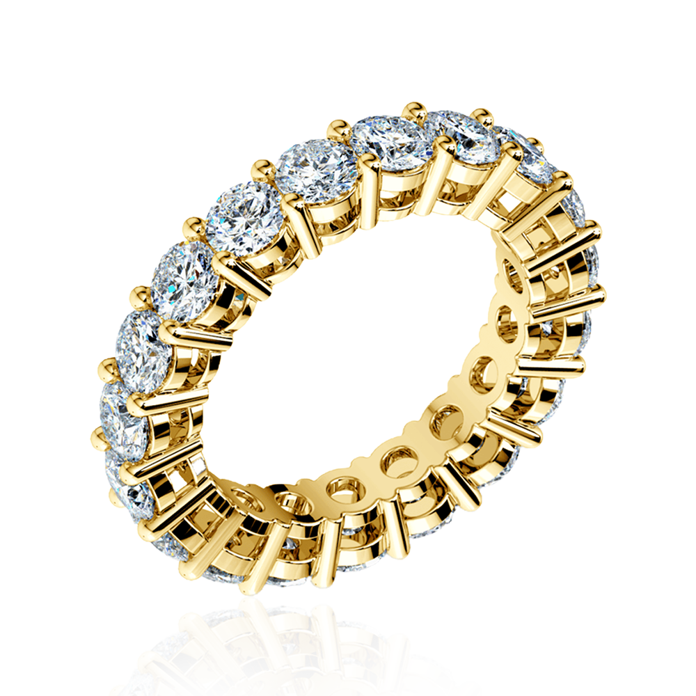 Gold Diamond Eternity Band ( 5 ct. tw. ) in Yellow or White Gold