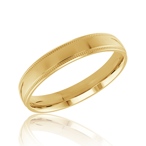 "Bliss Fit" Unisex Wedding Ring 4mm