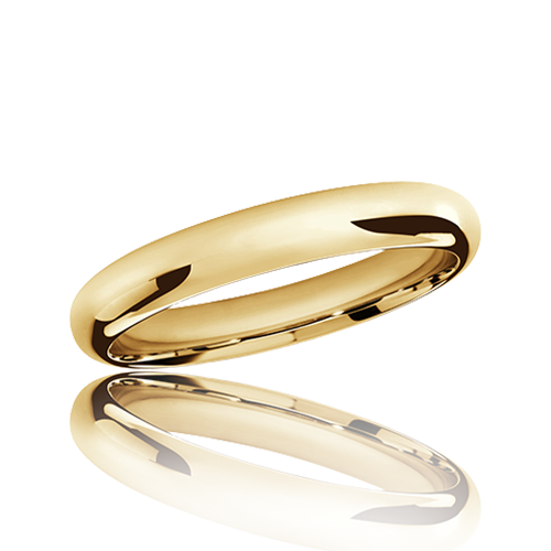 "Premium Harmony Fit" Unisex Wedding Band 3mm