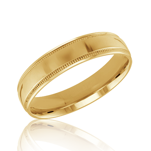 "Bliss Fit" Unisex Wedding Ring 5mm