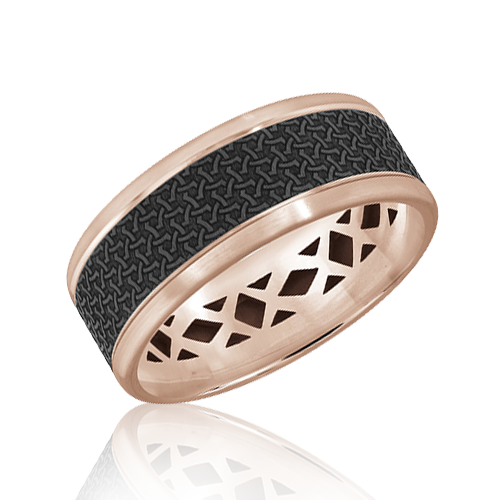 "DevineOra" Men's Wedding Ring, 8mm