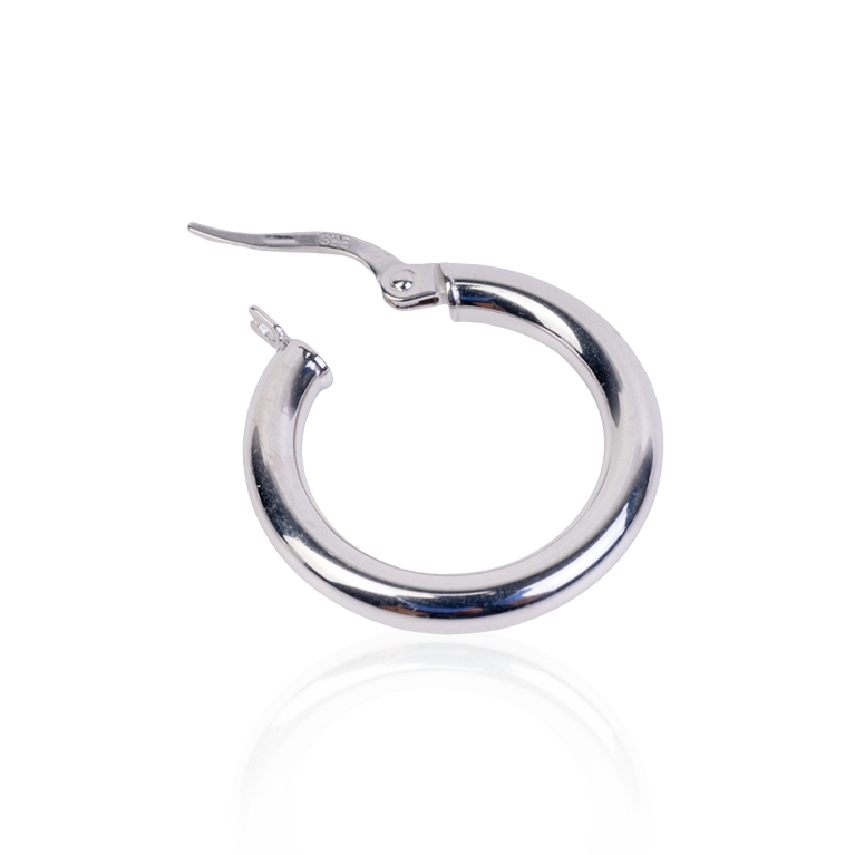 Tube Hoop Earrings