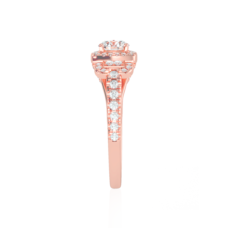 "Cosmopolitan Halo Glow" ( 1.25 Ct. Tw. )