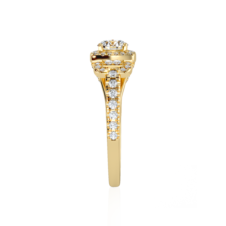 "Cosmopolitan Halo Glow" ( 1.25 Ct. Tw. )