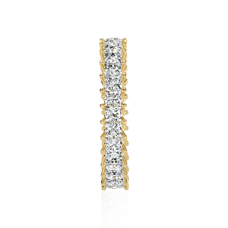 Princess Cut Diamond Eternity Band  ( 2Ct. Tw. )