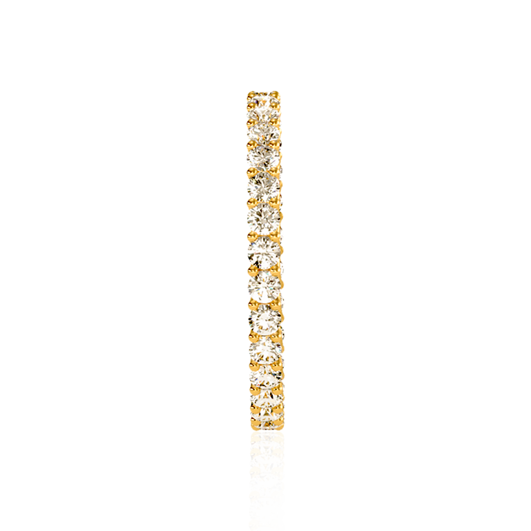 Riviera Eternity Band ( 1 to 3 Ct. Wt. ) in Yellow, White, or Rose Gold