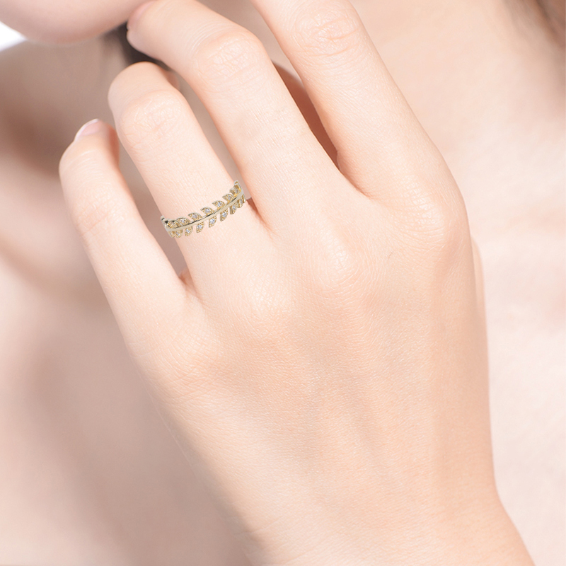 Leaf Forever Ring