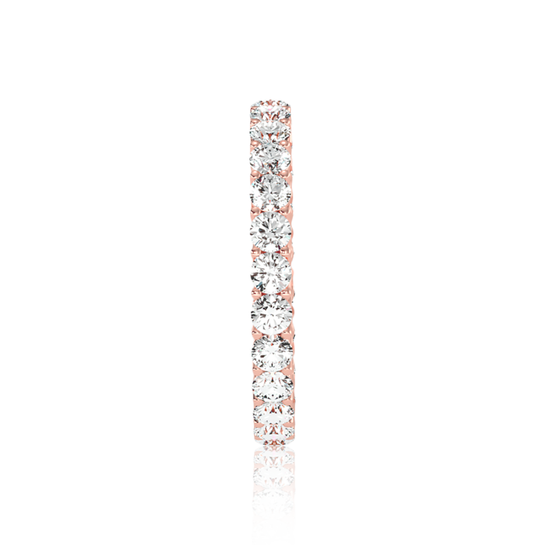 Exquisit Pave Diamond Ring (2Ct. Wt.) In White, Yellow or Rose Gold