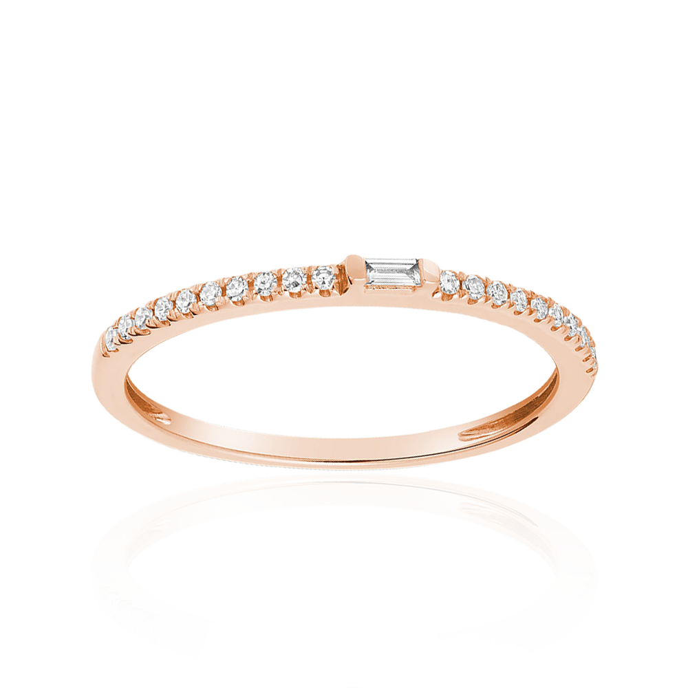 Baguette Stackable Diamond Ring