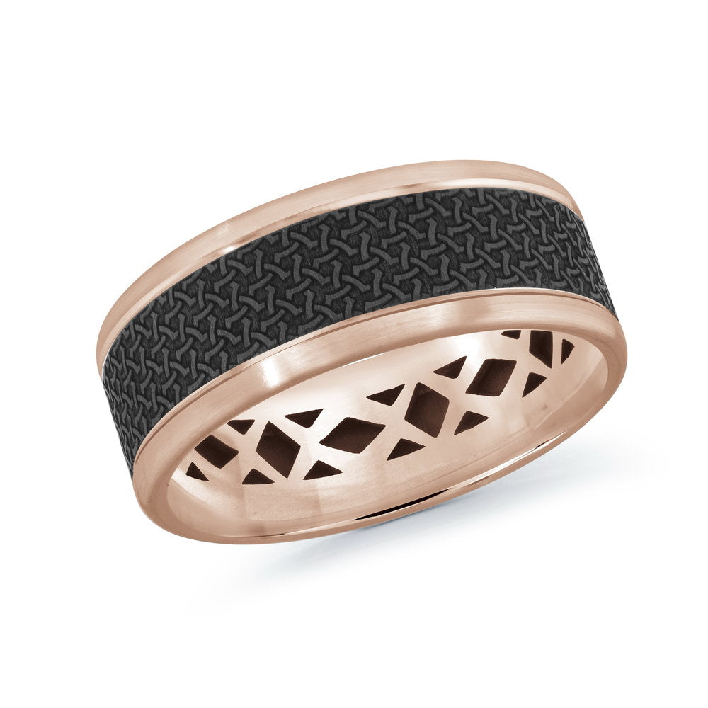 "DevineOra" Men's Wedding Ring, 8mm