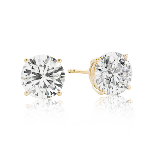 Lab-Grown Diamond Stud Earrings ( 2 Ct.Total Weight )