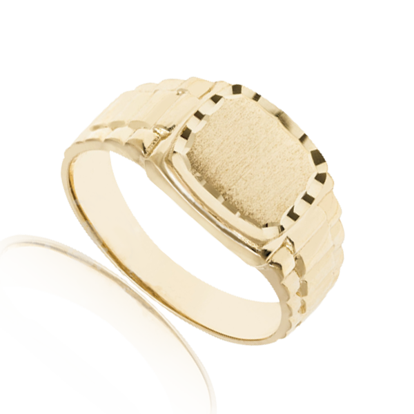 "The Fasion" Men's Gold Ring