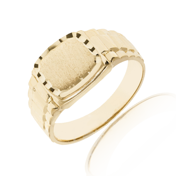 "The Fasion" Men's Gold Ring