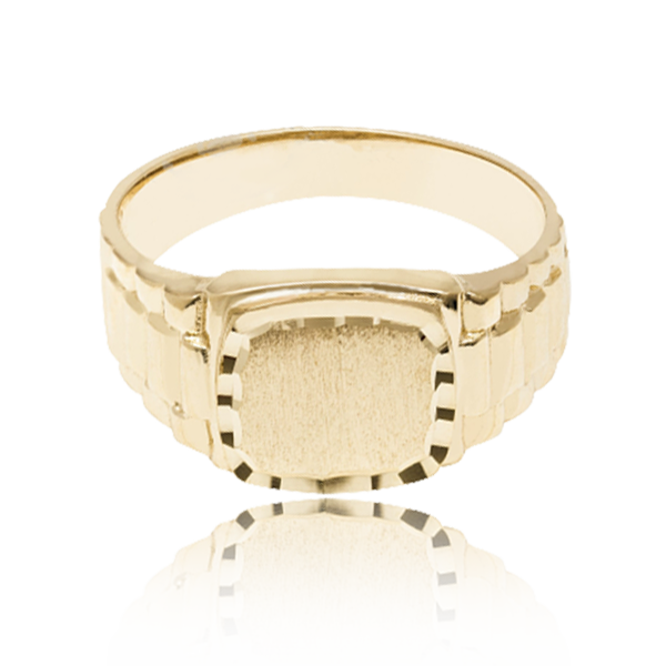 "The Fasion" Men's Gold Ring