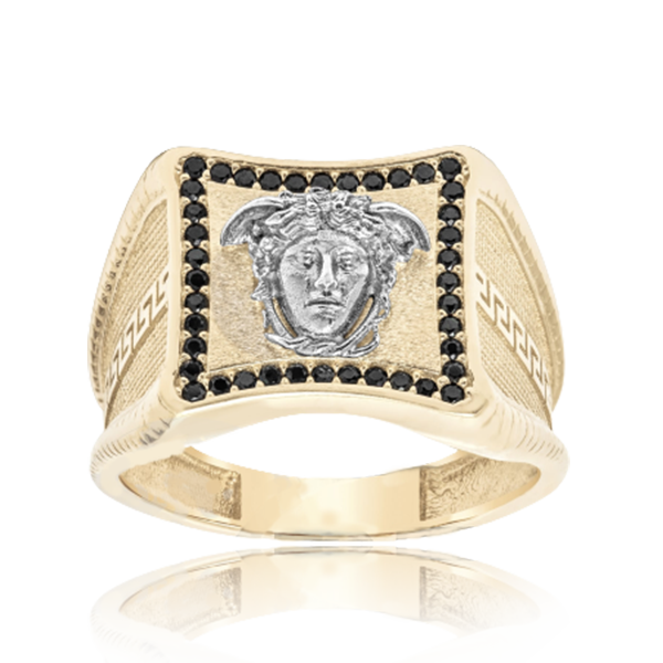 Greek Medusa Valiant Men Ring