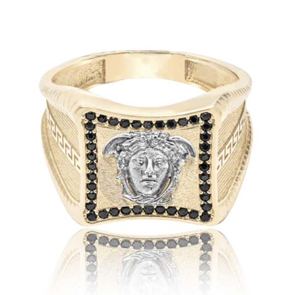 Greek Medusa Valiant Men Ring