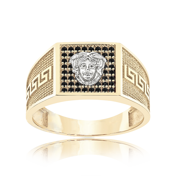 "Confident Medusa" Men Ring