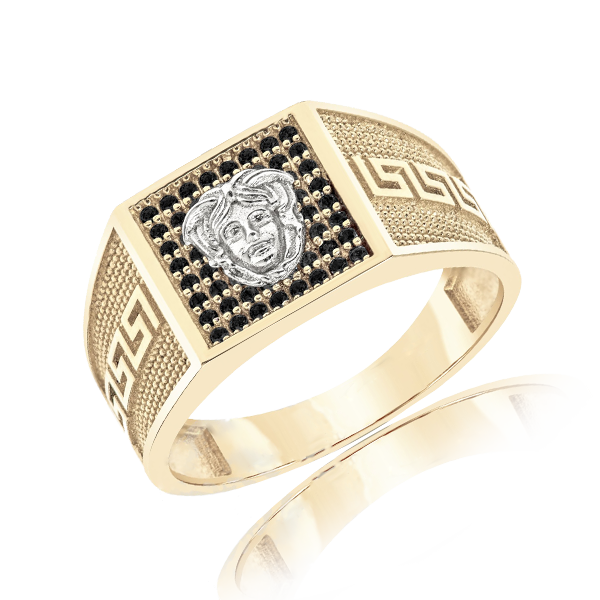 "Confident Medusa" Men Ring
