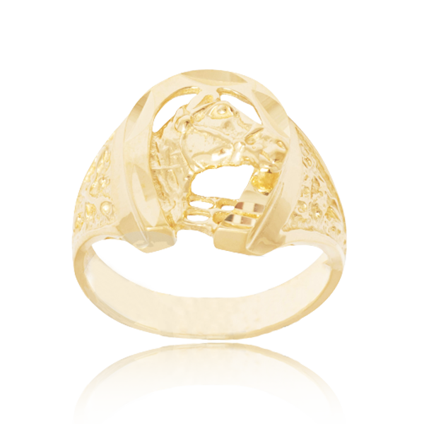 Classin Beauty Men's Gold Ring