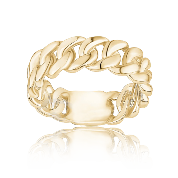 "The Miami"  Cuban Link Men's Ring