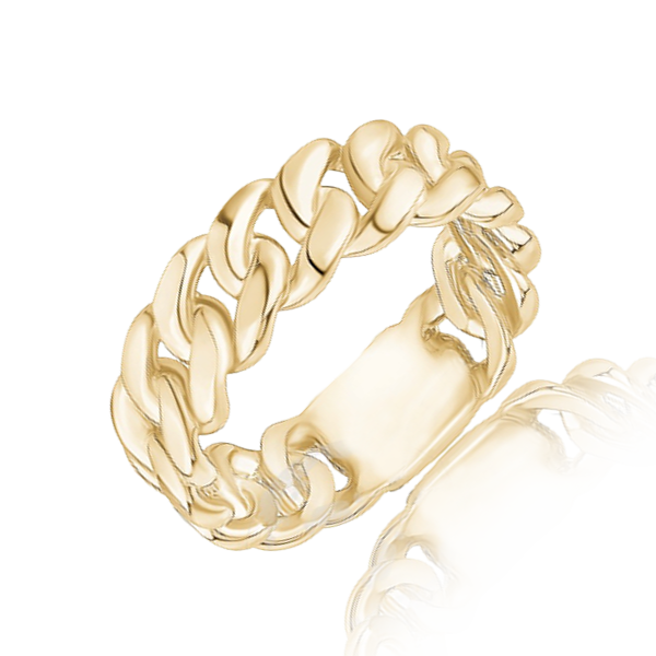 "The Miami"  Cuban Link Men's Ring