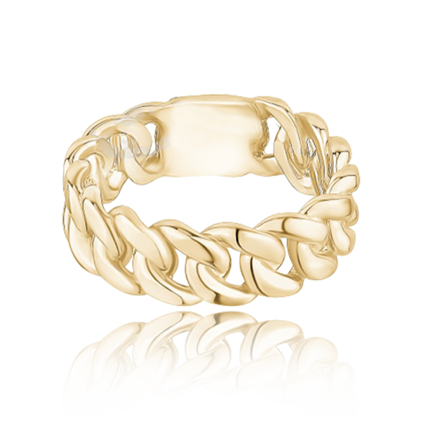 "The Miami"  Cuban Link Men's Ring