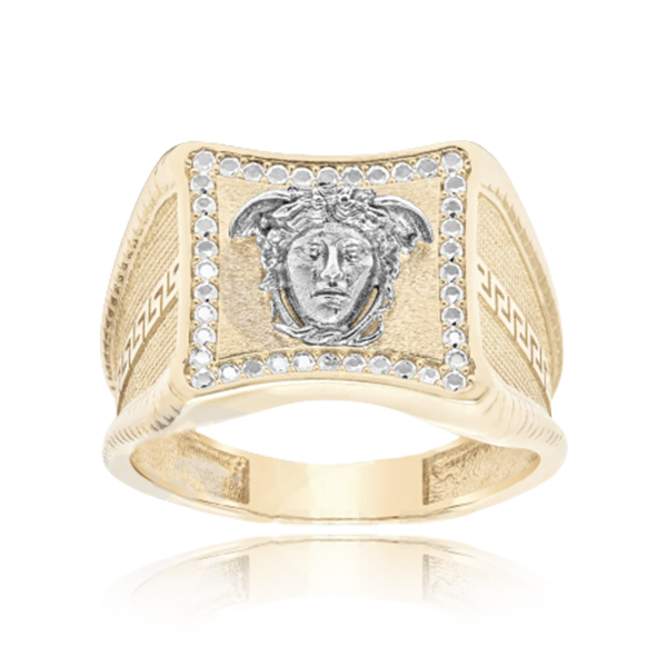 Greek Medusa Valiant Men Ring