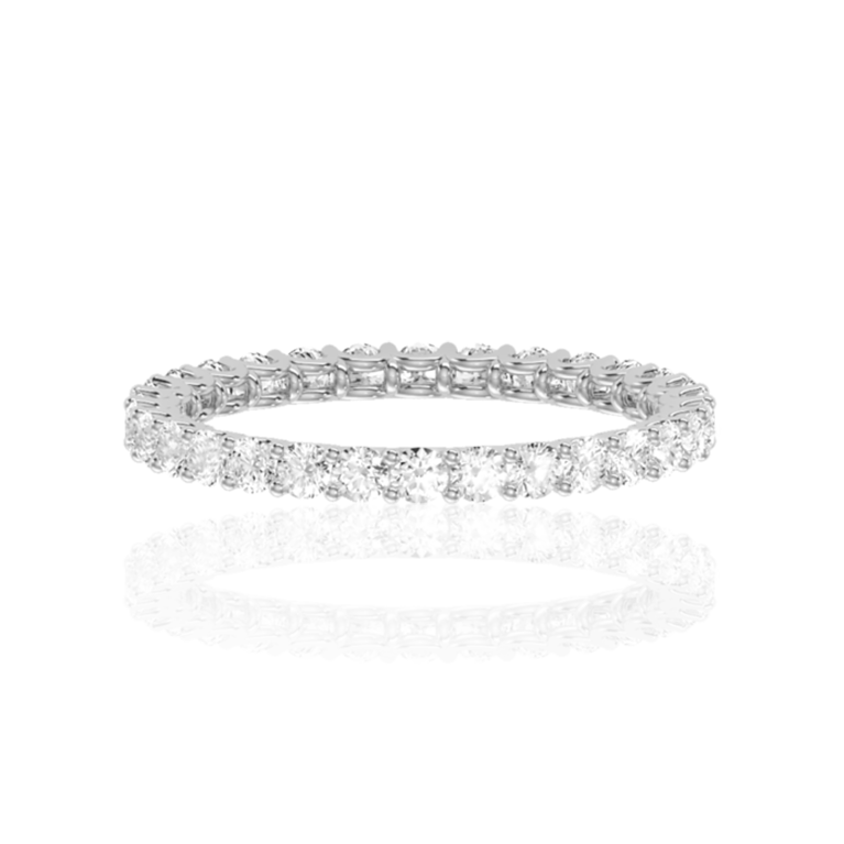 Riviera Eternity Band ( 1 to 3 Ct. Wt. ) in Yellow, White, or Rose Gold