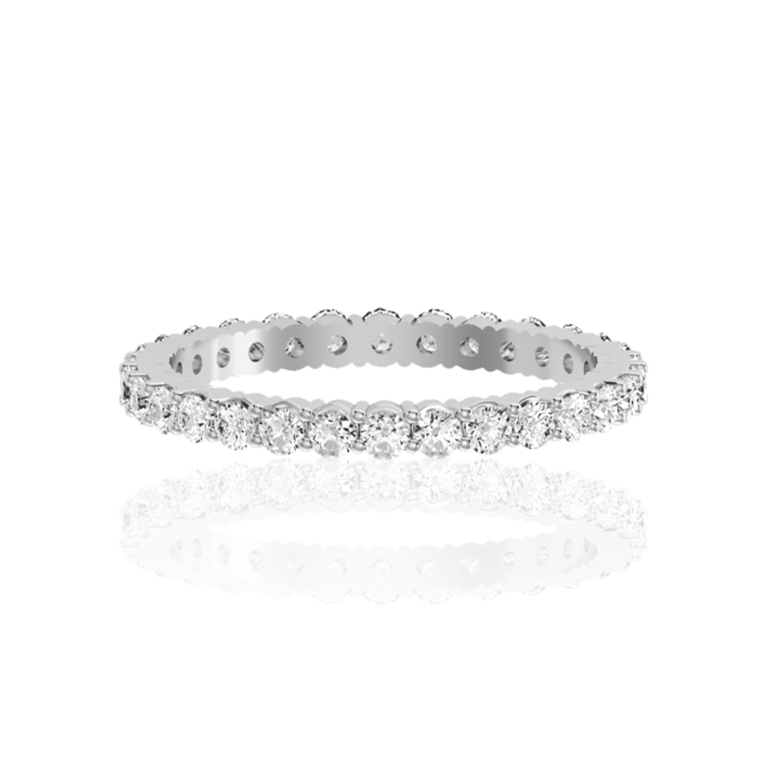 Vintage Wedding Eternity Band ( 1 Ct. Tw. )