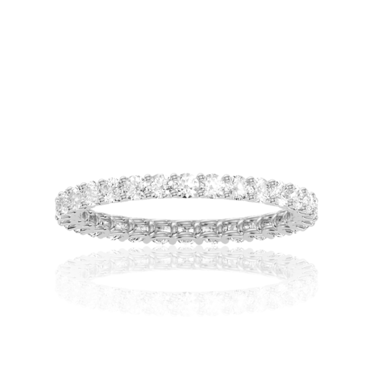 Riviera Eternity Band ( 1 to 3 Ct. Wt. ) in Yellow, White, or Rose Gold