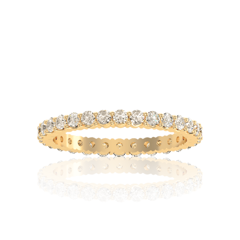 Vintage Eternity Band (1Ct. Tw.) in Rose, Yellow or White Gold