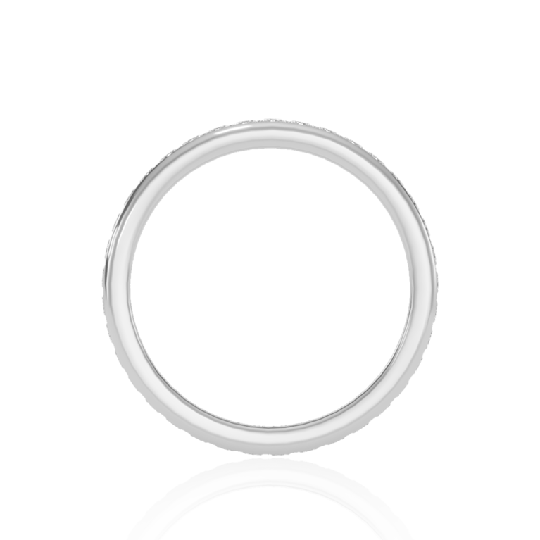 Channel Set Diamond Wedding Band  (1.20Ct.Tw.)or (2.05 Ct.Tw.)