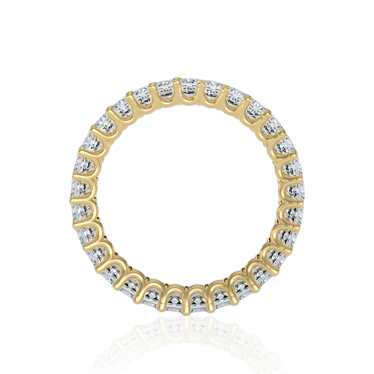 Riviera Princess Diamond Eternity Ring (2 Ct. Wt.) In Yellow, Rose or White Gold