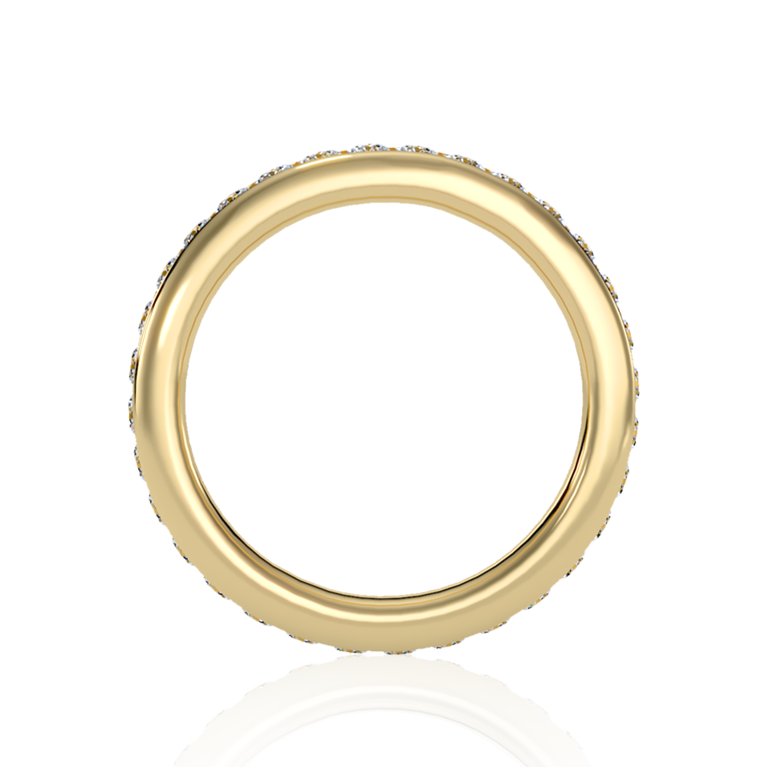 Allure Eternity Diamond Ring (1 to 5 Ct. Tw.) in Rose, Yellow, White Gold