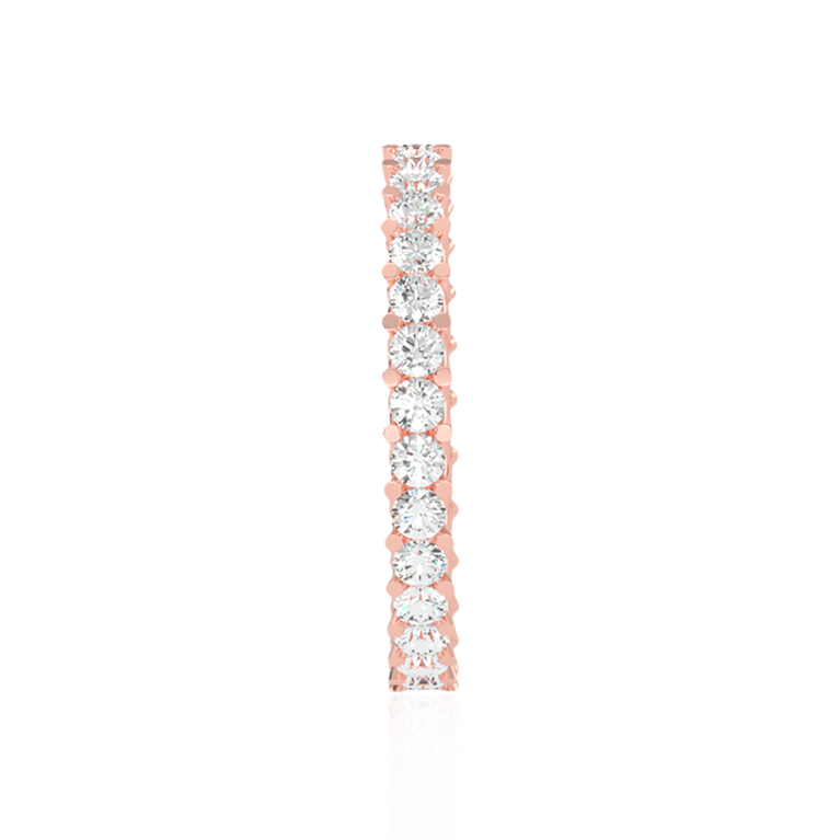 Trellis Eternity Diamond Ring (2 Ct. Tw.) in Yellow, Rose or White Gold