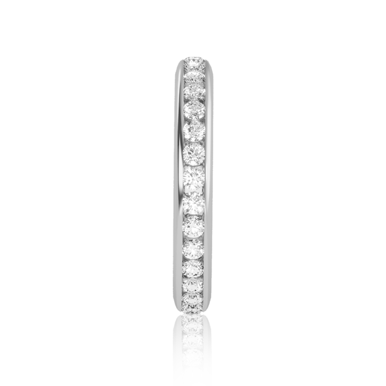 Allure Eternity Diamond Ring (1 to 5 Ct. Tw.) in Rose, Yellow, White Gold